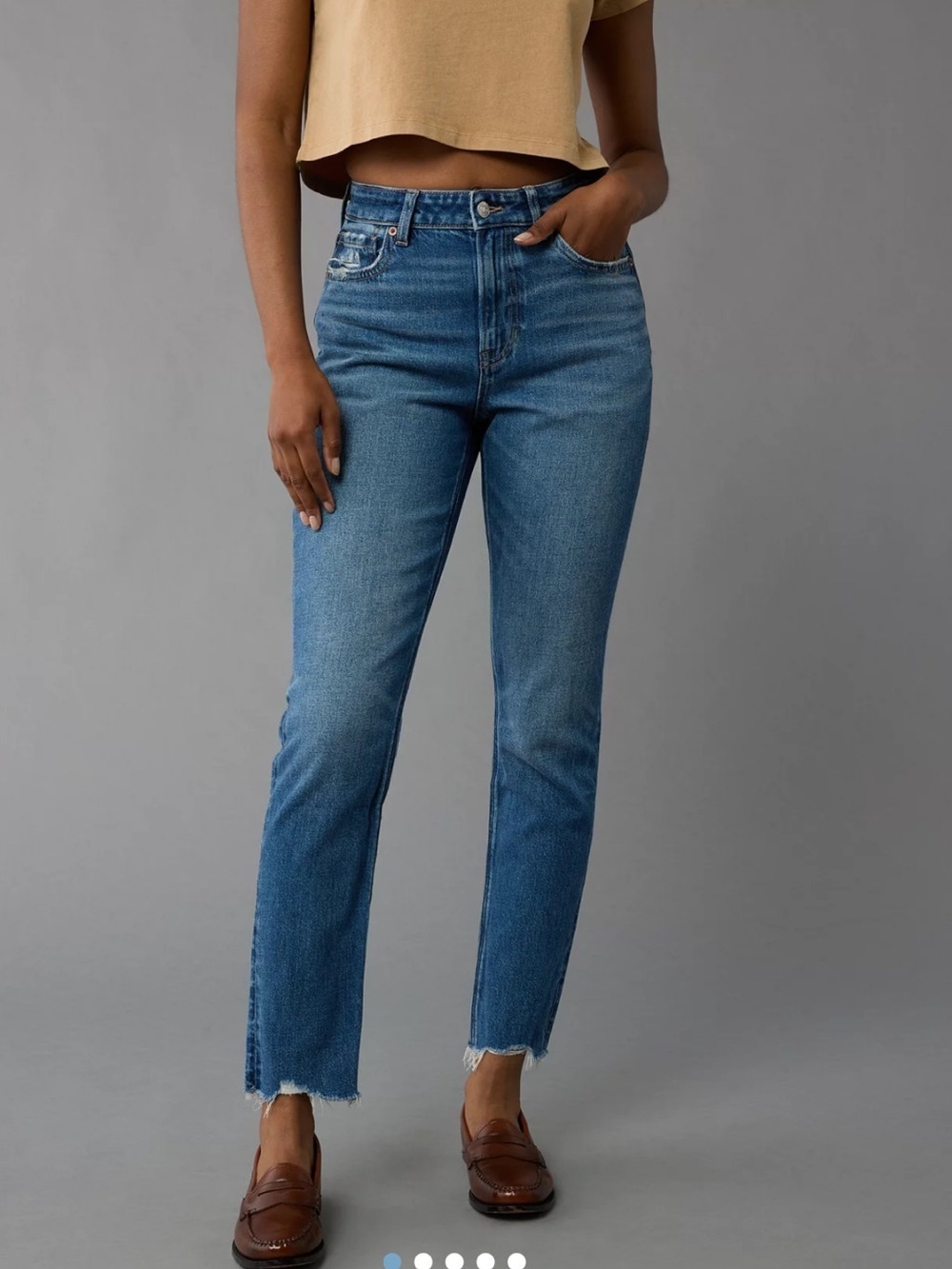 AE Strigid Mom Jean Size 10 Short NWT